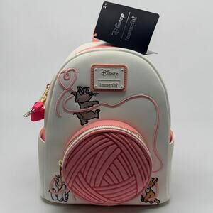 Loungefly Disney Aristocats Mini Backpack Pink Marie Figaro NWT